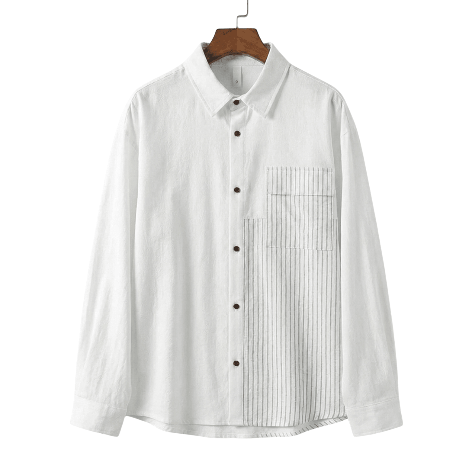 Men’s Color - Block Streetwear Shirt – Bold Urban Style - The Crew