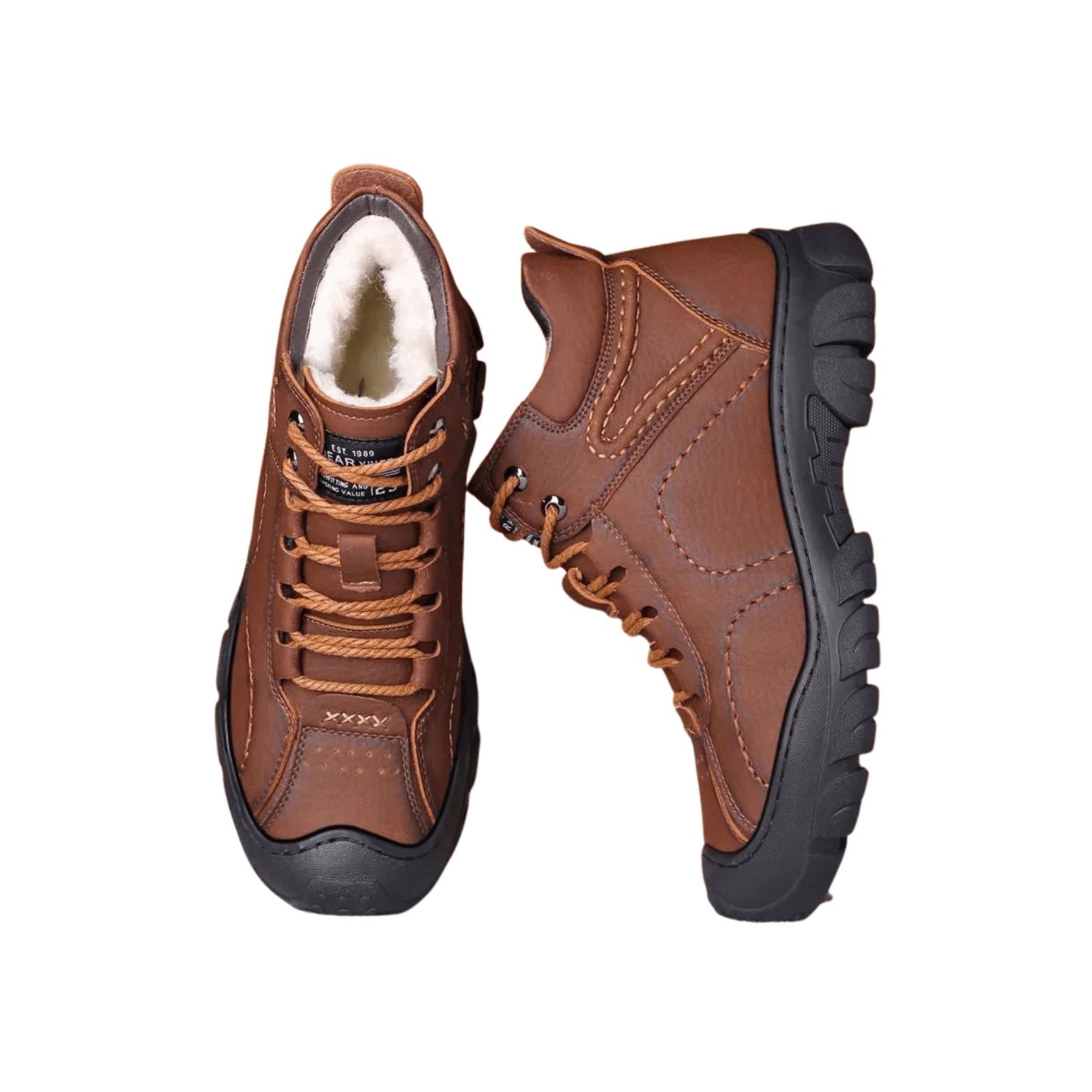 Men’s Waterproof Winter Boots – Warm Insulated Shoes - The Crew