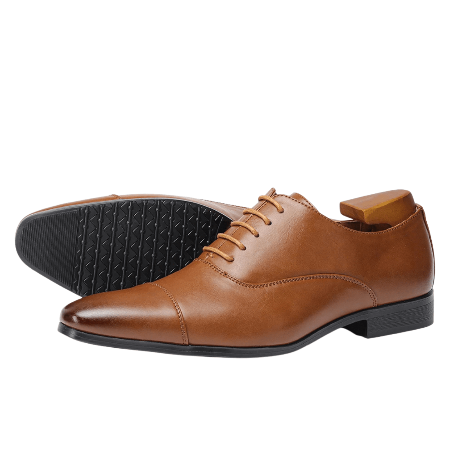 Men’s Elegant Oxford Shoes – Classic Leather Dress Style - The Crew