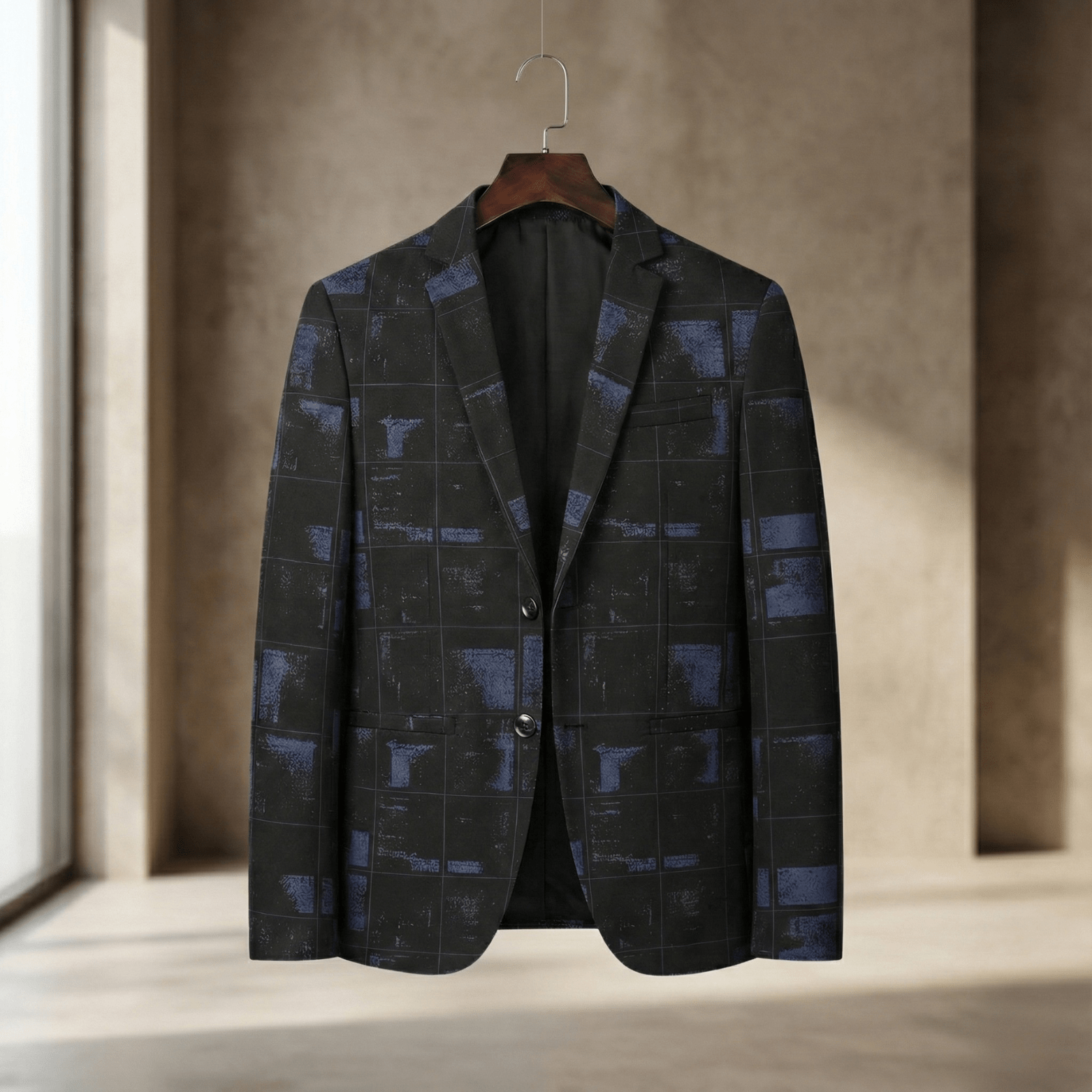 Men’s Slim Fit V - Neck Casual Blazer – The Crew - The Crew