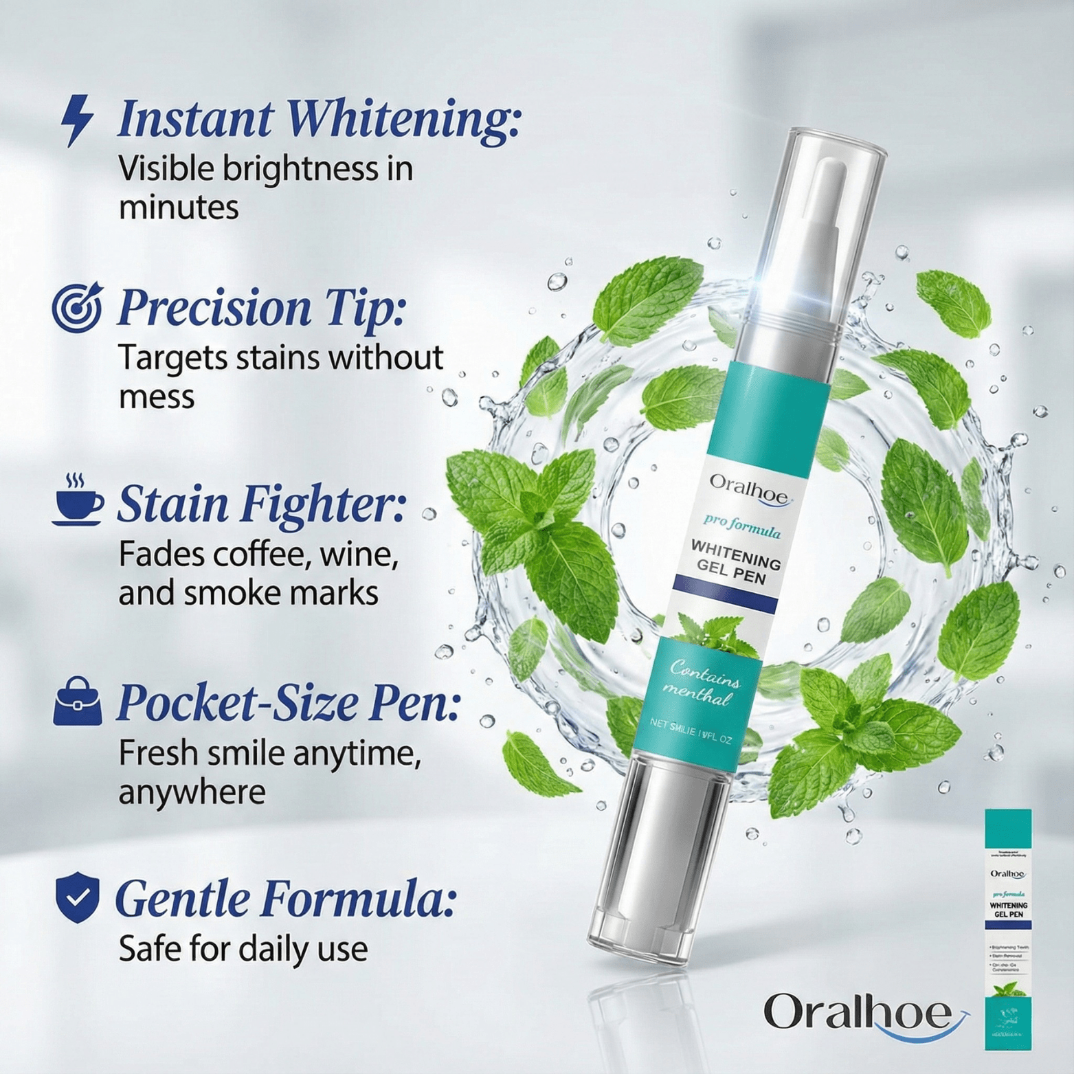 Instant Teeth Whitening Pen – Bright Smile Anywhere - The Crew