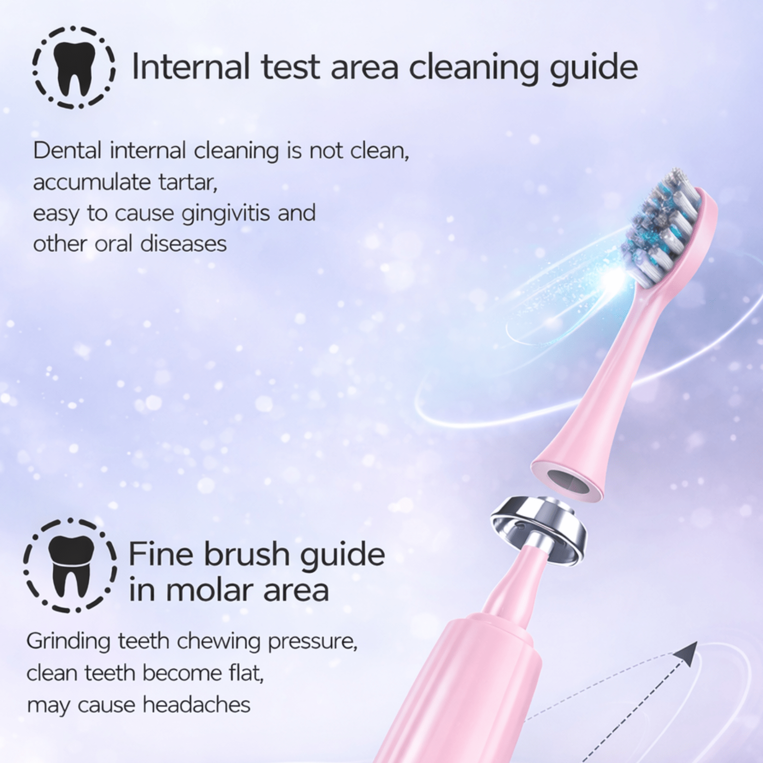 Electric Toothbrush for Adults – Soft DuPont Bristles IPX6 - The Crew