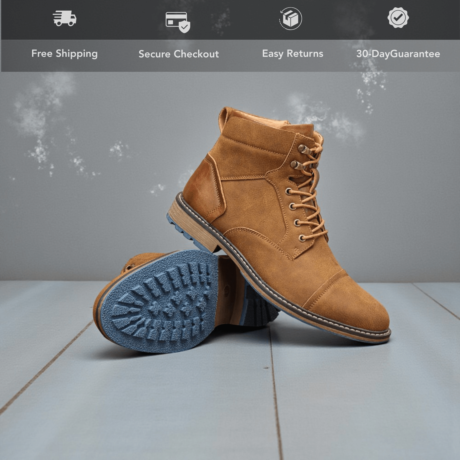 Men’s 2025 Premium Leather Boots – Luxury Casual Style - The Crew