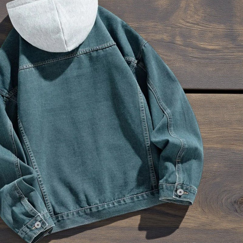 Men’s Classic Denim Jacket – Timeless Casual Outerwear - The Crew