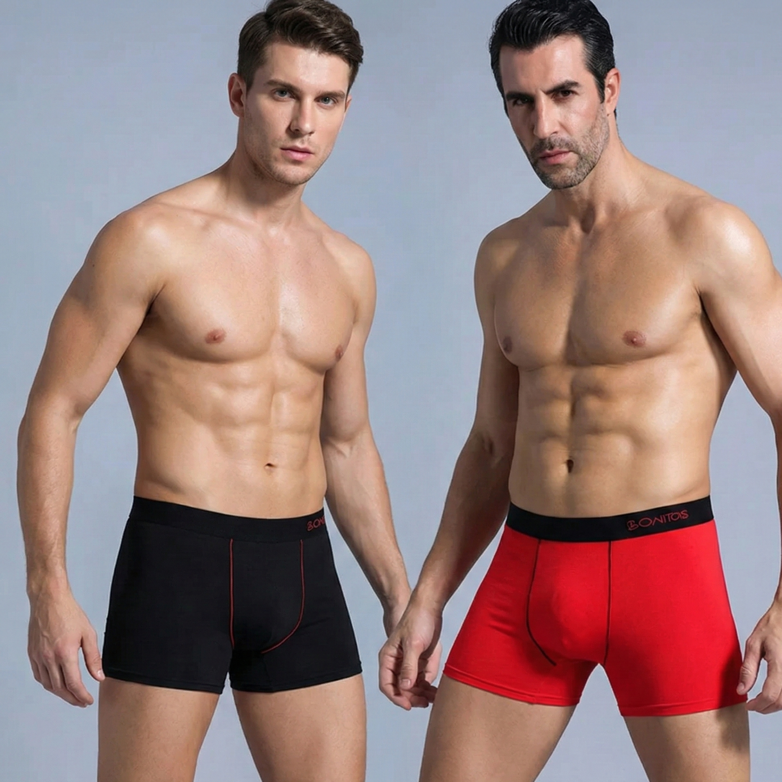 Men’s Premium Boxer Shorts 5-Pack Black Navy – The Crew