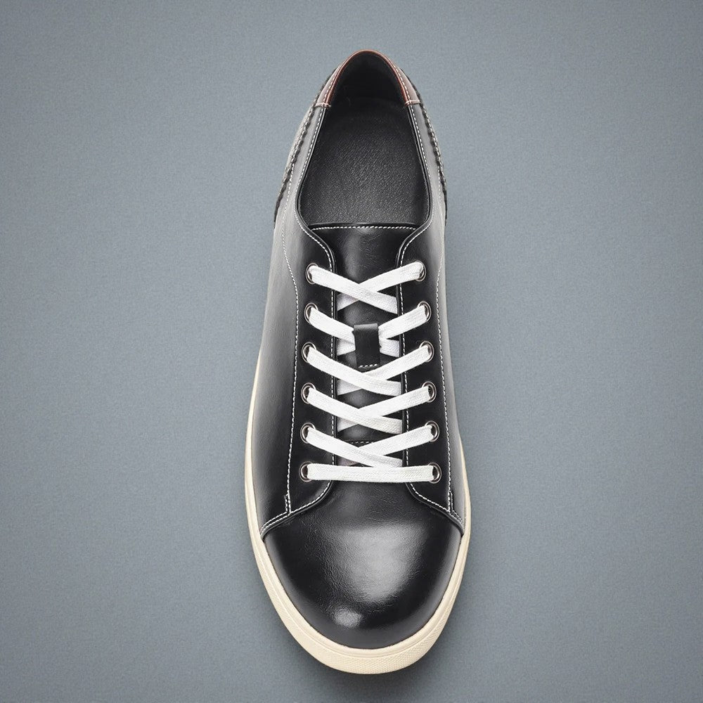 Men’s Premium Leather Sneakers – Luxury Casual Style - The Crew
