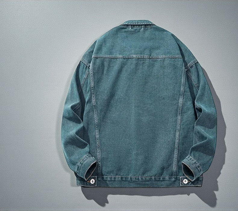 Men’s Classic Denim Jacket – Timeless Casual Outerwear - The Crew