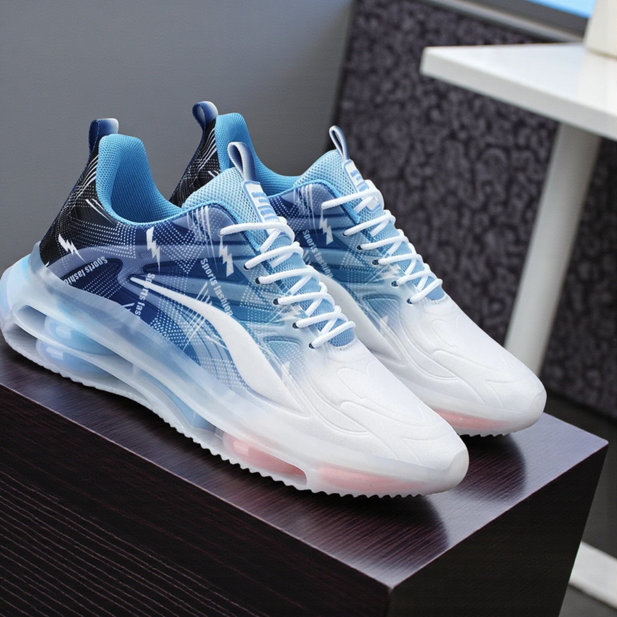 Men’s Air - Cushion Basketball Sneakers – Shock Absorption - The Crew