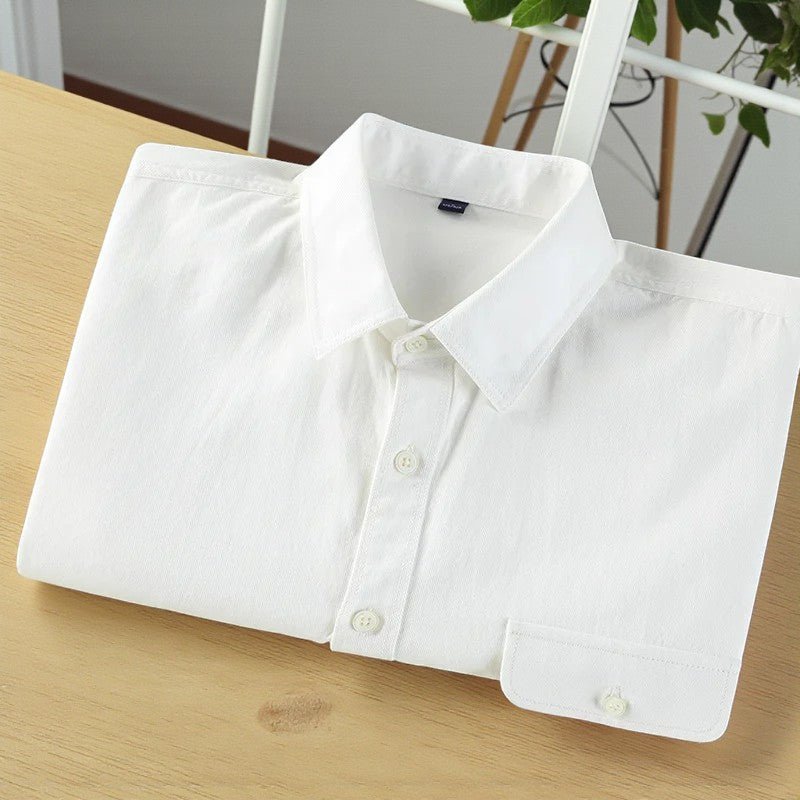 Men’s Japanese Cotton Casual Shirt – Lightweight Everyday Style - The Crew