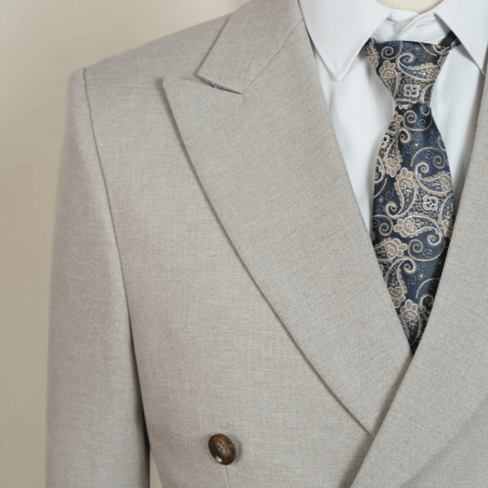 Men’s Premium Business Suit – Modern Slim Fit Style - The Crew