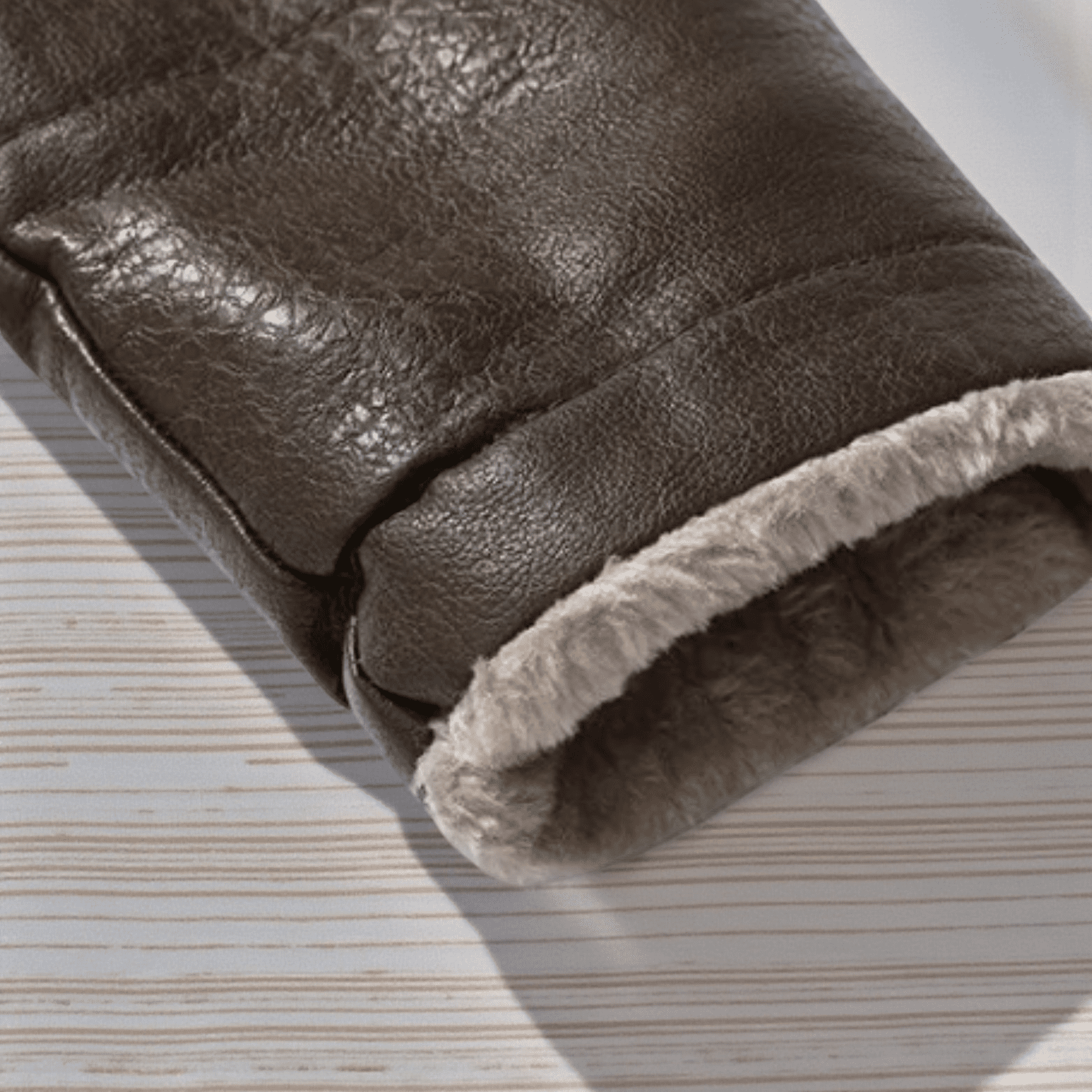 Men’s Leather Trend Jacket – Modern Casual Outerwear - The Crew