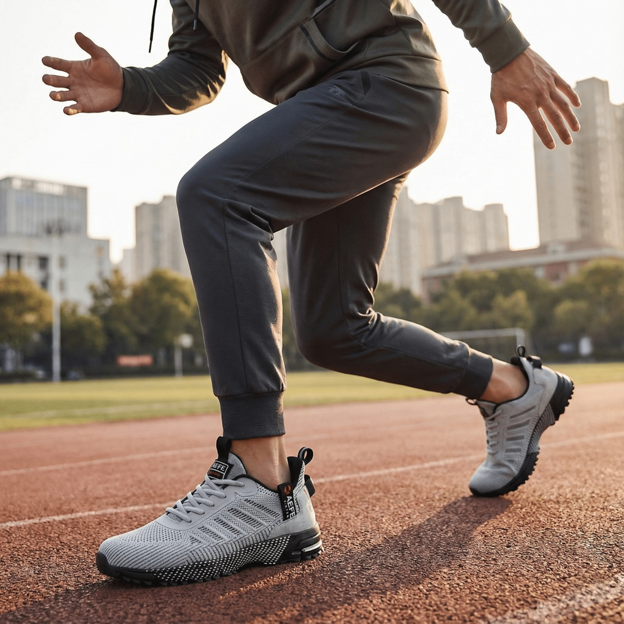 Men’s Lightweight Running Shoes – Breathable Sneakers - The Crew