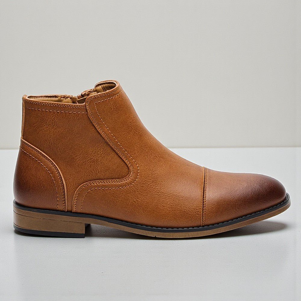 Men’s Comfortable Ankle Boots – Lightweight Everyday - The Crew