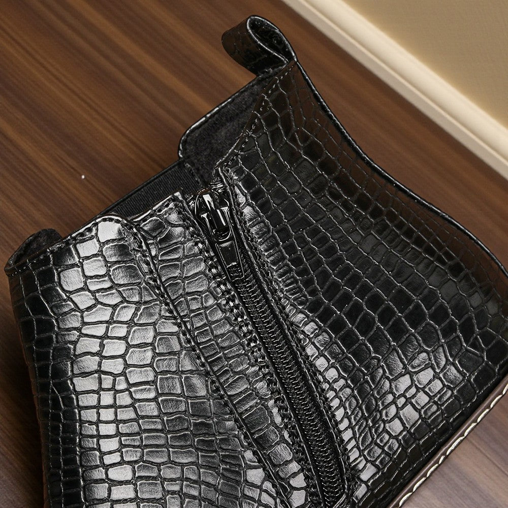 Men’s 2025 Leather Chelsea Boots – Modern Ankle Style - The Crew