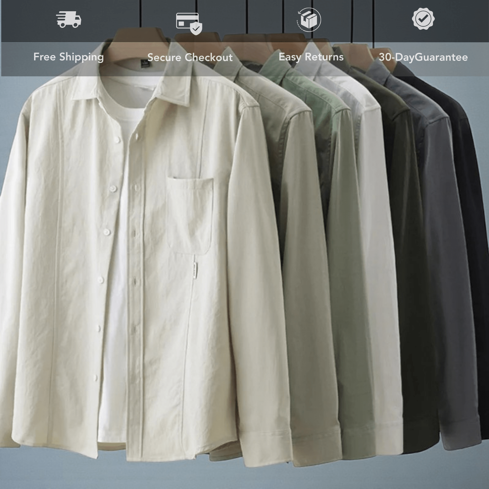 Men’s Urban Korean Casual Shirt – Modern Street Style - The Crew