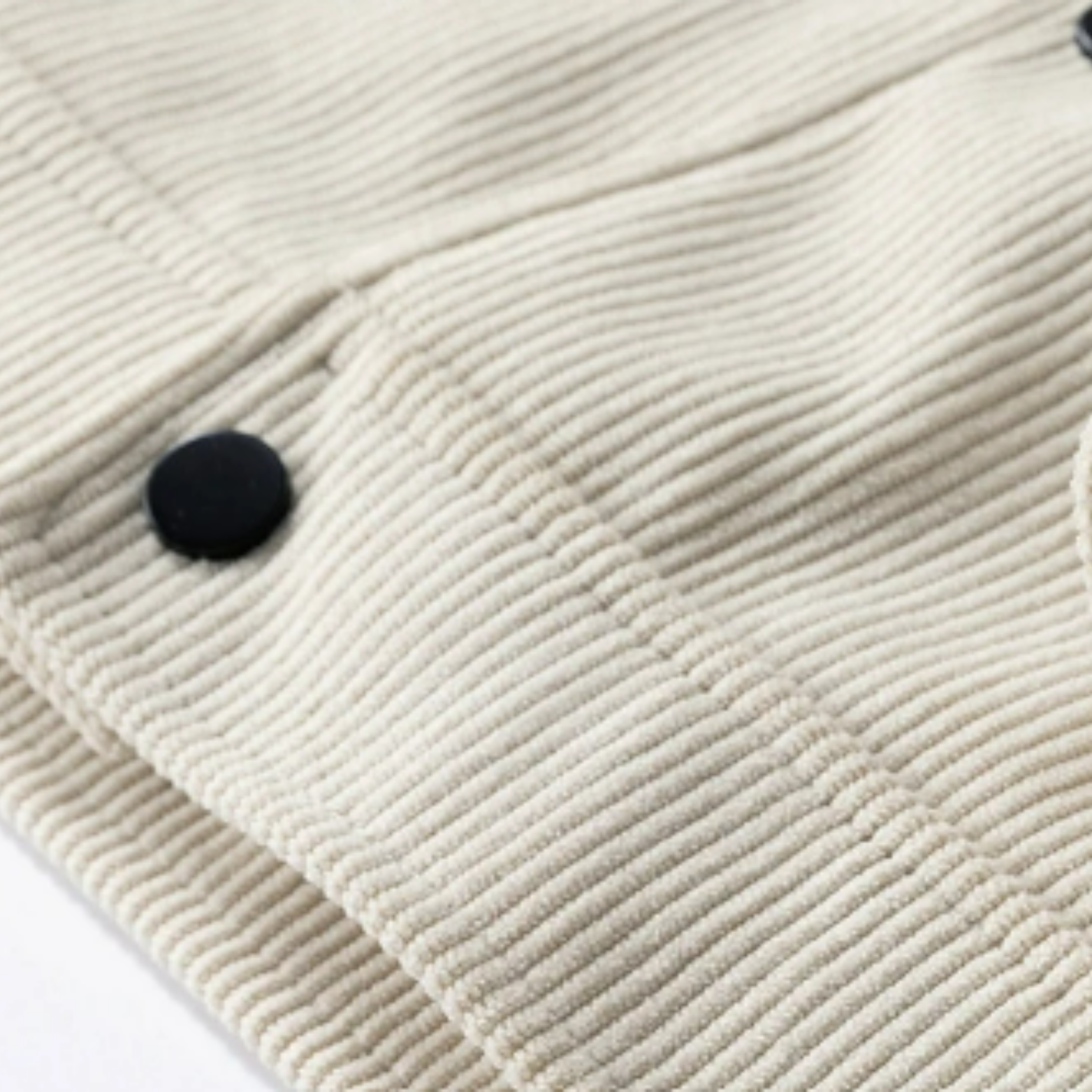 Corduroy Jacket Fabric Rib Texture Close-Up – The Crew