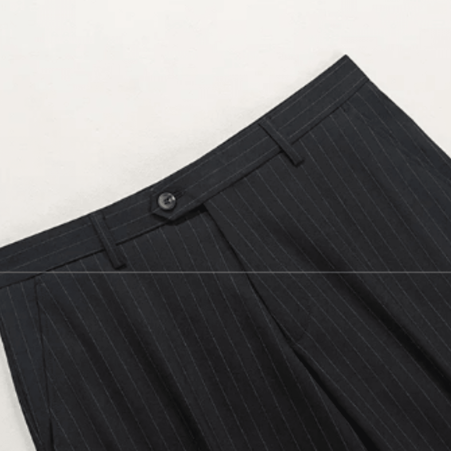 Men’s Classic Striped Suit – Elegant Business Style - The Crew