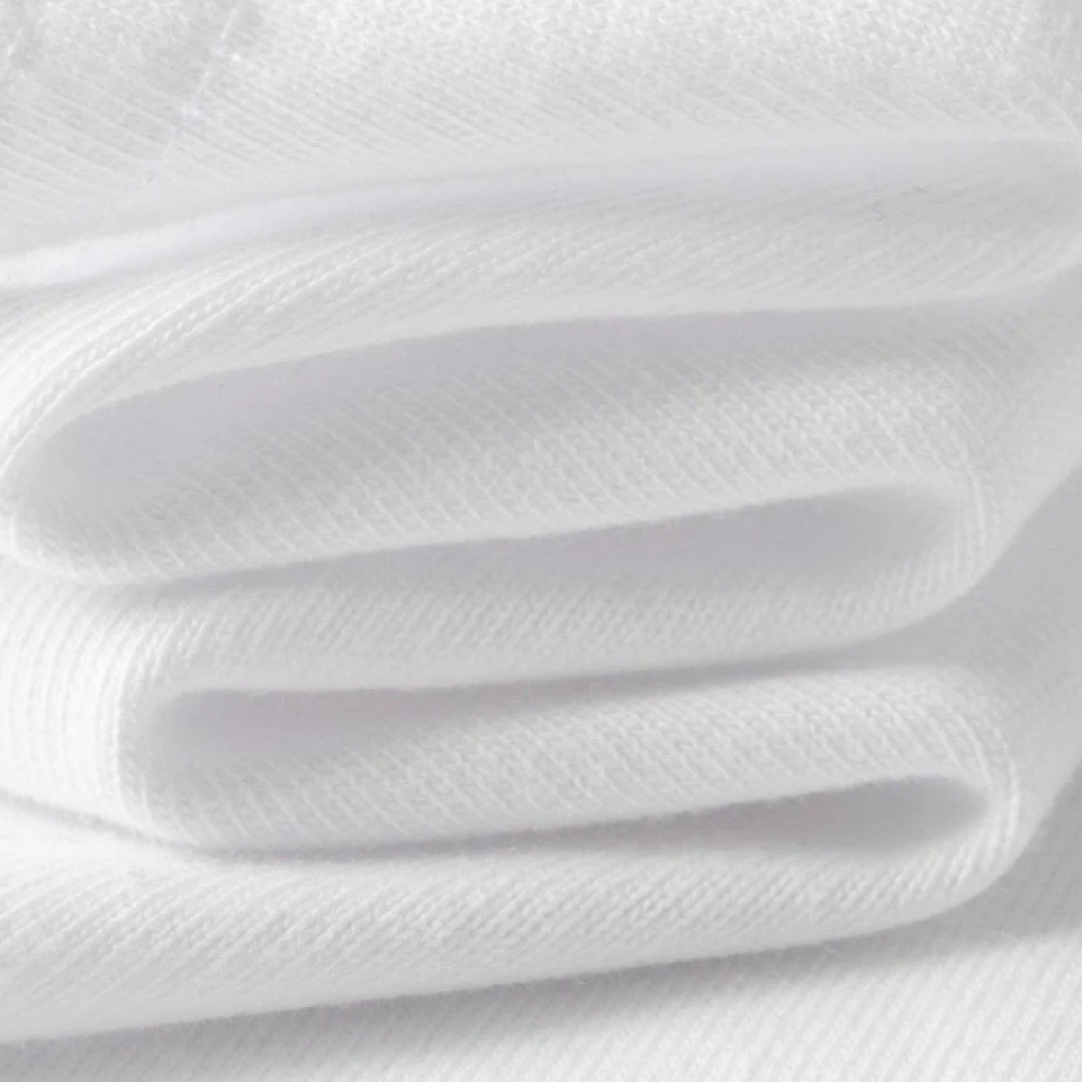 Premium Cotton Long Sleeve Tee Breathable Fabric Close-Up – The Crew