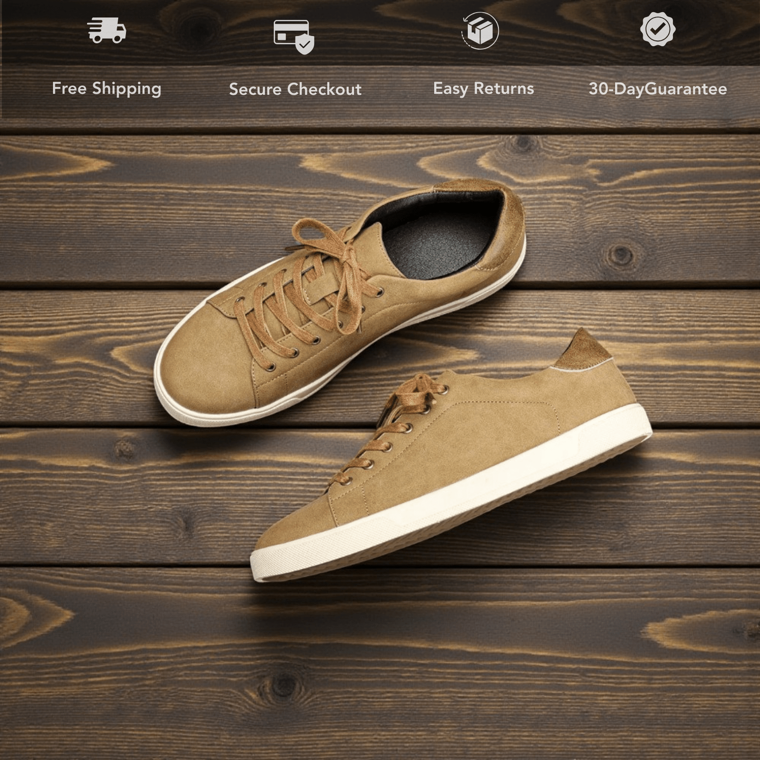 Men’s Leather Casual Sneakers – Everyday Comfort - The Crew