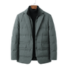 Men’s Detachable Collar Winter Blazer – Smart Casual Warmth - The Crew