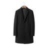 Men’s Solid Winter Coat – Warm & Stylish – The Crew