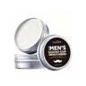 Sadoer Men's Shaving Soap in a premium round aluminum tin with open lid showing the white soap puck
